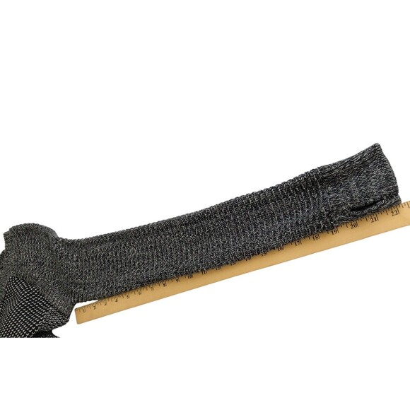 IVIVVA by LULULEMON BUSY TO BE COZY KNITTED PULLOVER GRAY SIZE 14 100% Cotton - Picture 8 of 13